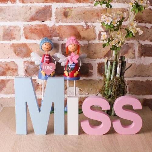 Best-selling Creative Nordic Style Girl Heart English Alphabet Wall Decoration Photo Decoration Crafts