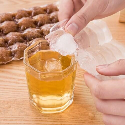 10pcs/pack Self-Seal Ice Cube Bags Disposable Ice Cube Mold Transparent Faster Freezing DIY Ice-making Bags Kitchen Gadgets