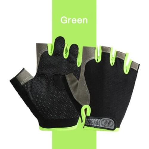 1pc Keep Warm Cycling Half Finger Gloves Anti-slip Anti-sweat Men Women Breathable Anti-shock Sports Gloves Bike Bicycle Gloves