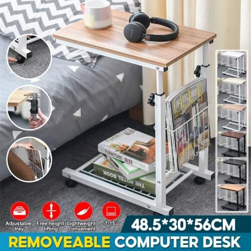 Folding Portable Laptop desks Stand Holder Study Table Desk Wooden Foldable Computer Desk for Bed Sofa Tea Serving Table Stand