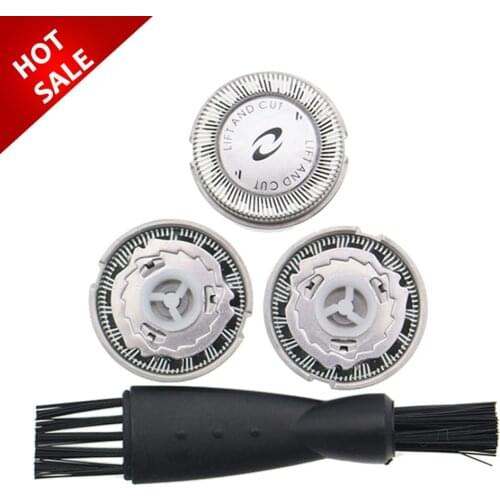 3pcs Replacement Shaver Head for Philips Norelco HQ3 HQ56 HQ55 HQ442 HQ300 HQ916 HQ5426 HQ5430 HQ5625 Razor Blade