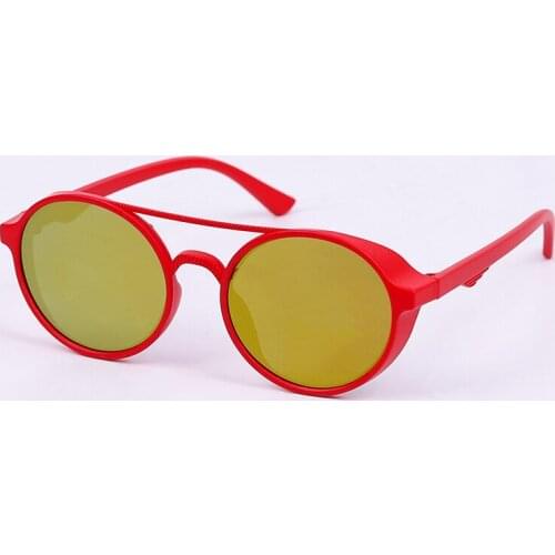 Imitation Sunglasses Children Driver Vintage Round Babies Sunglass student Luxury Brand Sun Glasses Designer Men Fashion Eyewear