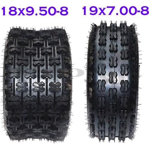 19x7.00-8 18x9.50-8 vacuum tires are suitable for front and rear tire parts of four-wheeled ATV lawn vehicle sightseeing vehicle