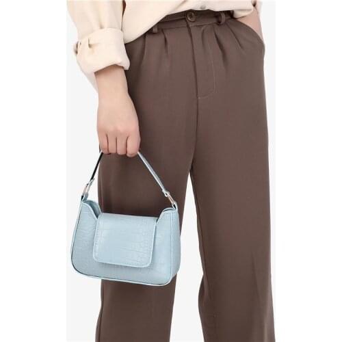 Luxury Designer Handbags For Women Square Tote Messenger Bag Mini Handbag Crocodile Pattern Carry On Bag Bolsa Feminina Purse