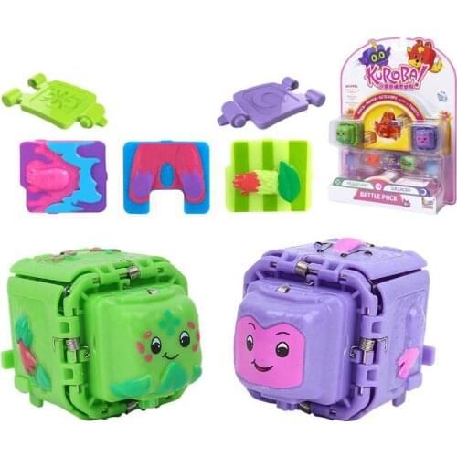 2pcs/set Kuroba Finger Guessing Game Deformation Educational Toys Rock-Paper-Scissors Battle Boy and Girl Family Party Toys