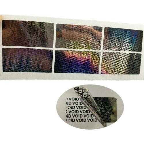 200pcs Security Seal Hologram Tamper Proof Security Warranty Void Label Stickers