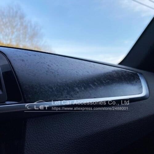 3D Forged Carbon Vinyl Wrap with Air Release Bubbles Free Self Adhesive DIY Styling Car Sticker Decal Wrapping