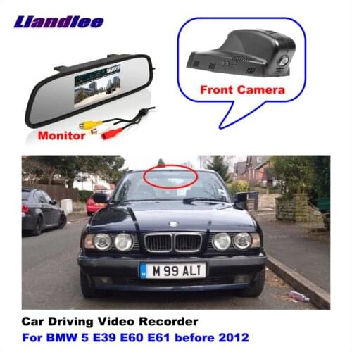 Liandlee Car DVR Wifi Video Recorder Dash Cam Camera For BMW 5 E39 E60 E61 before 2012 Night Vision APP