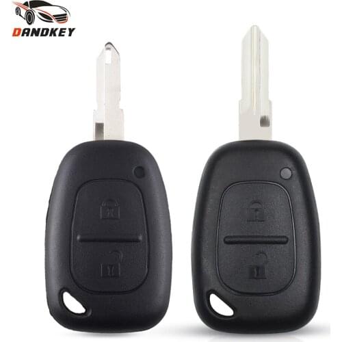 Dandkey 30pcs Remote Car Key Shell Cover Fob For Vauxhall for Opel Vivaro For Renault Movano Trafic Renault Kangoo Blank Case