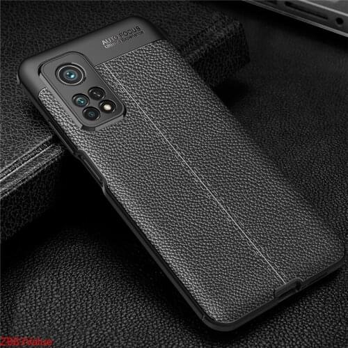 For Xiaomi Mi 10T Pro Case Cover Leather Soft Silicone Shockproof Bumper Back Cover Mi 10 T Pro Phone Case For Xiaomi Mi 10T Pro