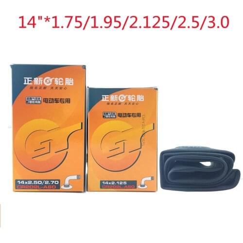 CST 14 Inch Electric Bicycle Tire 14 * 1.75 14*1.95 14*2.125 14*2.5 14*3.0 Bend gas nozzle Electric Cycle Tyre E-bike Tires