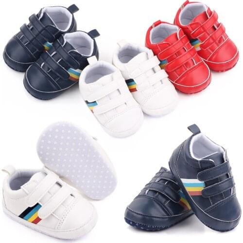 Baby schuhe New Spring Autumn Baby Shoes Newborn Girls Boys Anti-slip Shoes Soft Sole Sneakers Prewalker 0-18M