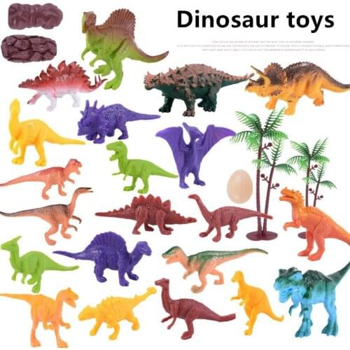 Dinosaur Paradise Childrens Science Cognitive Education toys for children mini simulation dinosaur model dinosau