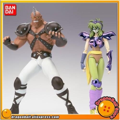 Anime "Saint Seiya" Original BANDAI Tamashii Nations Saint Cloth Myth Action Figure - Ophiuchus Shaina & Cassius