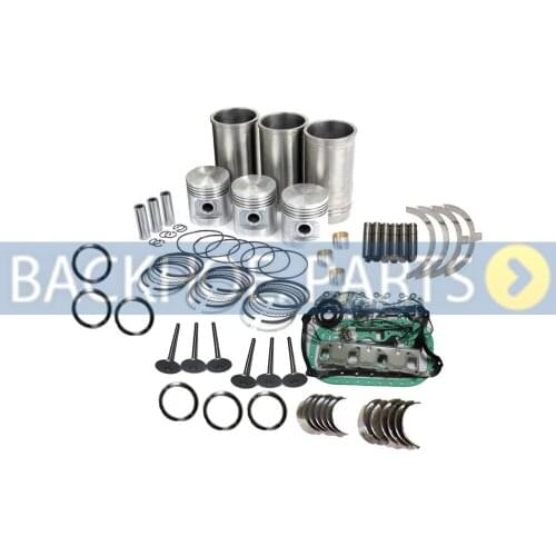 Engine Overhaul Rebuild Kit STD with liner for Kubota D750