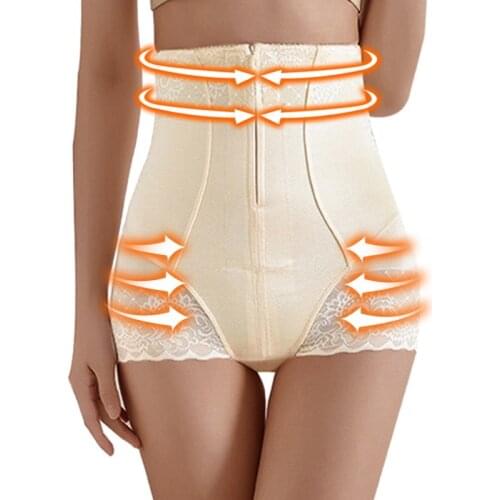 2021 New Tummy Control Panties Women Body Shaper High Waist Shaper Pants Seamless Shapewear Postpartum Panties Waist Trainer