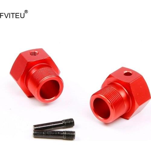 FVITEU Metal Quick Release rear wheel shaft Fit for 1/5 HPI ROVAN KM BAJA 5B 5T 5SC