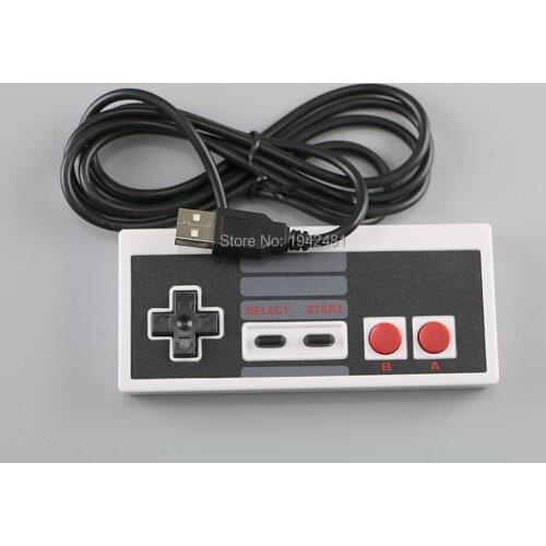 20pcs/lot Brand new Classic USB Controller Gaming Gamer JoyStick Joypad For NES Windows PC Computer Game Controller