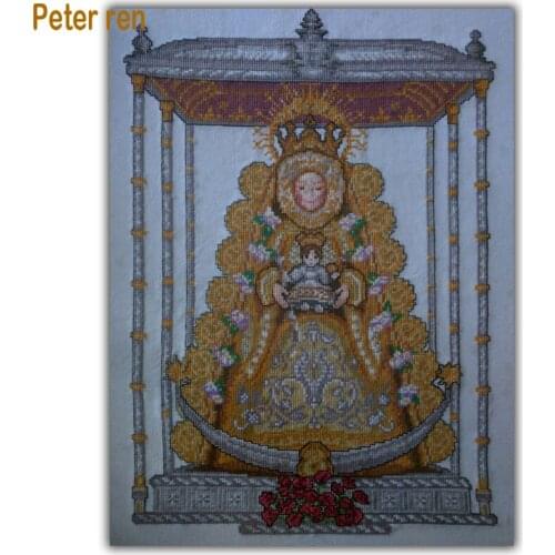 Peter ren Virgin Mary Diamond Embroidery Diy diamond painting cross stitch KIT 3d square drill Diamond Mosaic pasted needlework
