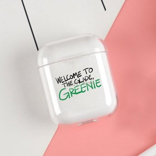 Welcome to the glade Clear Cases For Apple Airpods 1 2 Earphone Bluetooth Wireless Cover For Airpods 2 1 Coque