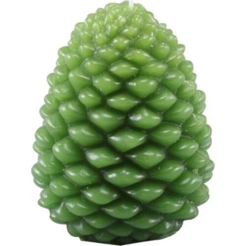 Pine Cone Design Christmas Candle Mold Silicone Molds for Art Candle Decorating Aroma Gypsum Resin Crafts Mold Mould