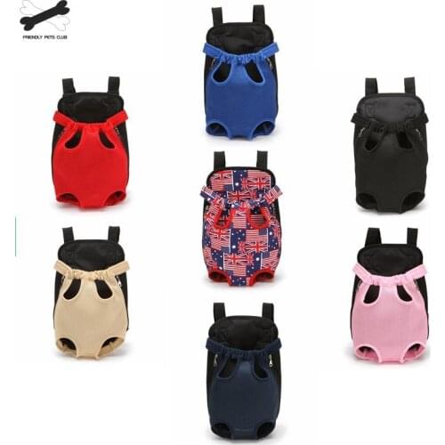 New fashion 4 Size and 5 colors Pet Dog Carriers Backpacks Cat Puppy Pet Front Shoulder Carry Sling Bag