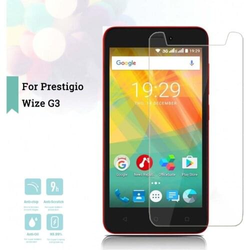 2.5D 0.26mm Ultra Tempered Glass For Prestigio Wize G3 Toughened Protector Film Protective Screen Case Cover FOR Muze k3 Lte