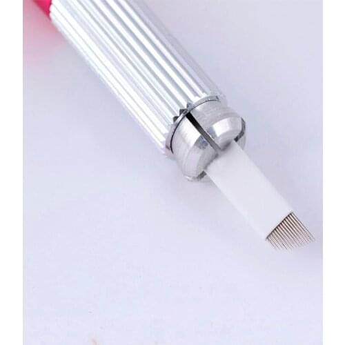 50 pc 12 pin Tattoo Sharping Curved Needle Microblading Eyebrow Shading Blade Permanent Makeup Manual Tattoo Curved Needles