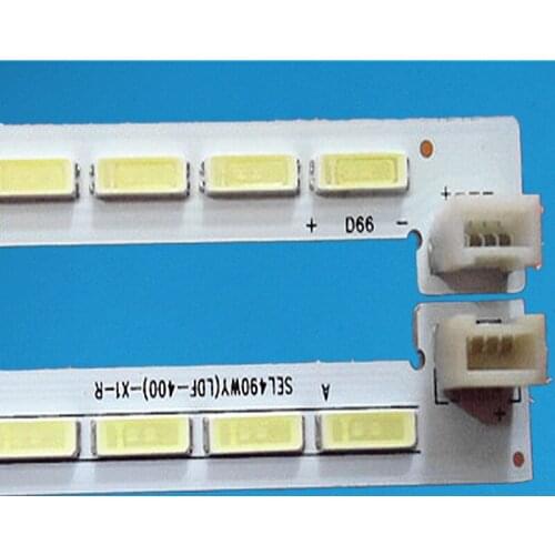 540mm LED Backlight strip 66leds for Skyworth 49inch Tv E49B6720-01A L R type SEL490WY-LD0-500 Screen SEL490WY(LD0-410)