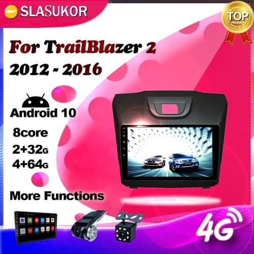 Android 10 DSP For Chevrolet TrailBlazer 2 2012 2013 2014- 2016 Car Radio Multimedia Video Player Navigation GPS 2 din Player