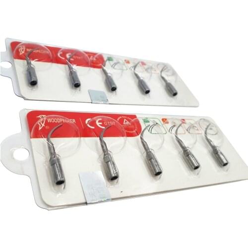 Free shipping 1pack x Original woodpecker G1/ G2 /G4/ P1 Dental Ultrasonic Scaler Tips scaling tips EMS & WOODPECKER