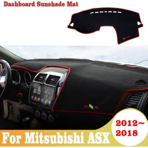 For Mitsubishi ASX 2012-2018 car dashboard cover anti-slide pad dashmat sun shade dash board cover carpet car-styling mat