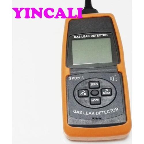 Gas Leak Detector SPD203 gas leakage detection tester Detectable methane gas range 0~10000ppm