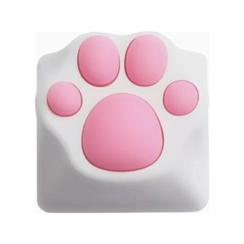 ABS Silicone Kitty Paw Artisan Cat- Paws Pad Keyboard keyCaps for cherry MX Swit G88D