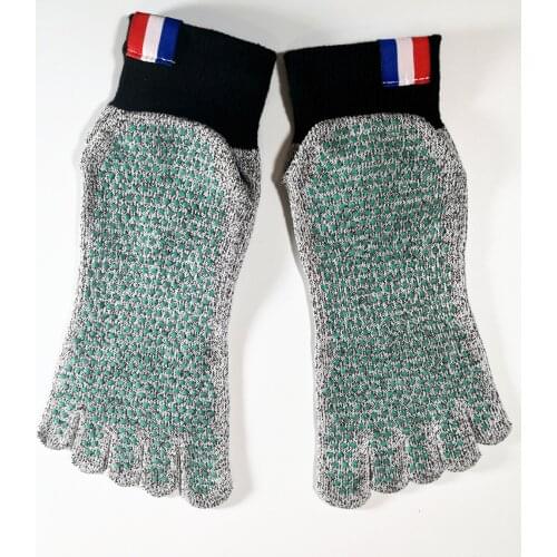 HPPE Short Beach Socks Diving Socks Non-slip Dive Snorkeling Swimming Yoga 5 Toe Cut Resistant Socks High Quality