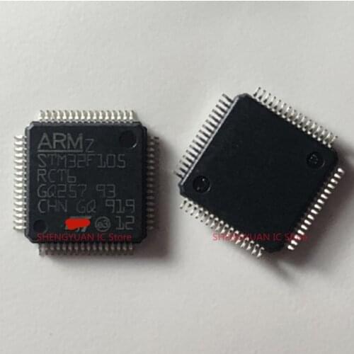 2-10 pcs/lot STM32F105RCT6 STM32F105 Connectivity line, ARM-based 32-bit MCU with 64/256 KB Flash 100% new imported original