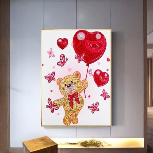 DIY Part Drill Special Shaped Rhinestones Diamond Painting Embroidery Kits Needlework Set Cross Stitch Mosaic Craft Home Decor