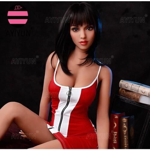 Real silicone sex doll robot Japanese anime love doll Realistic toy life man big plumping breasts sexy vagina adult