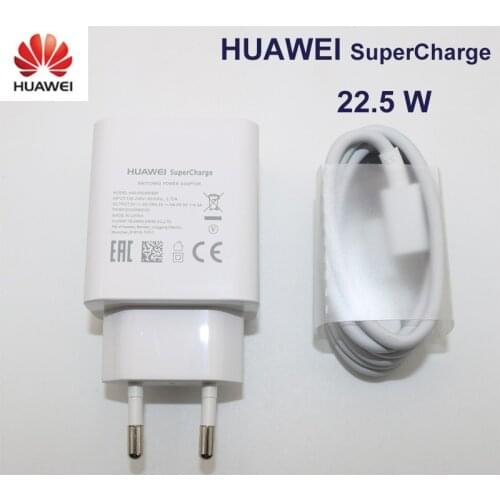 Huawei 4.5V 5A Original Supercharge Quick Charger For Huawei P20 Pro P20 Lite Mate 10 Mate 20 Pro 5A Type C-Cable