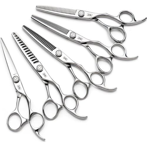 Professional Hairdressing scissors Japan 440C Scissors Barber Hair Cutting Tools Thinning Shears for Hairdressers 5.5,6.0 Inch
