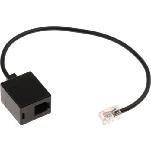 Straight Cable Extension RJ9 Modu Male To RJ9 Modular Female For M10 M12 M22