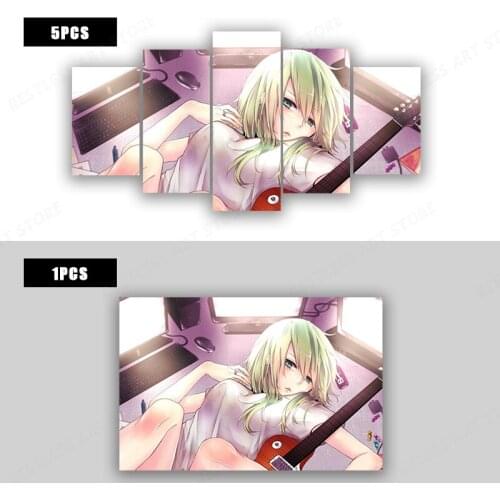 Sexy Girl Anime Poster Comics Canvas Painting Posters Wall Decor Wall Art Picture Home Decors