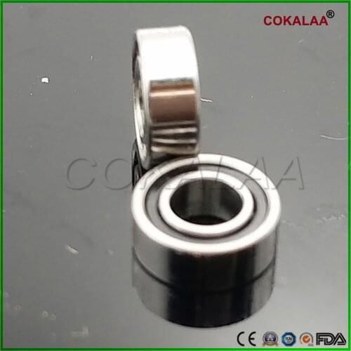 A grade Dental ceramic bearing with dust cover 3.175x6.35x2.78 Ceramic Ball dental hand piece accessories