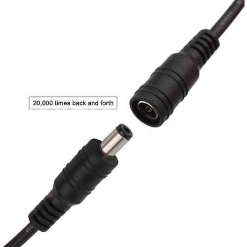 12V DC Extension Cable 5.5*2.1mm Male Female Power Cord Wire 1m 5M 10M 30M DC connector For LED Power Adapter CCTV Camera