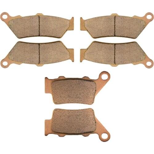 Motorcycle Parts Front & Rear Brake Pads Kit For BMW F800GS F800 F 800 GS 2008 2009 Copper Based Sintered