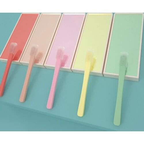 5 Pcs Baby Silicone Toothbrushes Soft-haired Training Toothbrush Infant Tongue Milk Tooth Brush Oral Cleaner