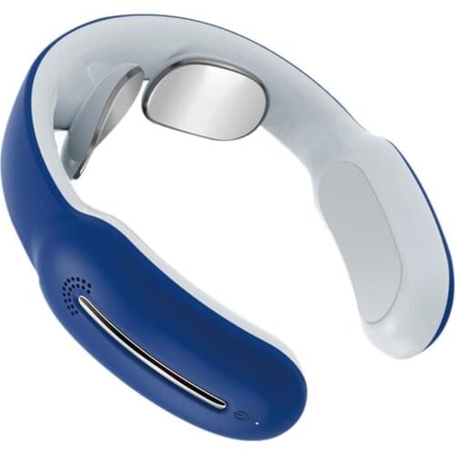 5W Smart Neck Massager 15-gear Adjustable Pulse Cervical Massager Multifunctional Voice Neck Protector 155.5x148mm TK-ing