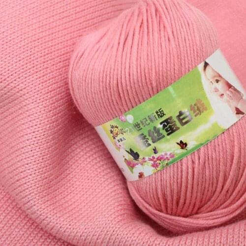 50g Cashmere Soft Knitted babycare Sweater Scarf Knitting Crochet Thick 6PLY Yarn Colored Craft Baby Wool Knitted