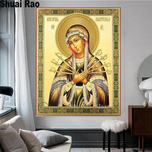Holy lady saint matrona diamond mosaic 5d diy diamond painting full square/round diamond embroidery Orthodox icons art
