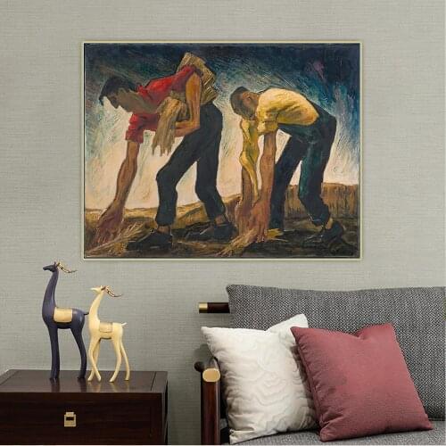 Clyfford Still《PH-77,1936》Abstract Canvas Art Oil Painting Artwork Poster Picture Wall Hanging Decor Home Living Room Decoration